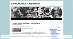 Desktop Screenshot of eldocumentalistaudiovisual.com